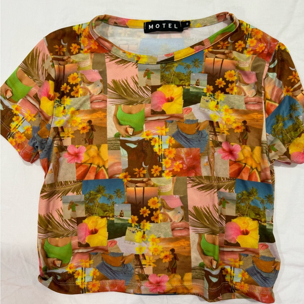 Motel rocks colorful shirt
